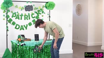 Parker Ambrose's Lucky Stepsis Seduction: St. Patrick's Day Glory Hole Blowjobs