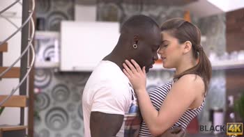 Evelina Darling's Birthday Surprise: Seduced by a Black Lover's Big Dick