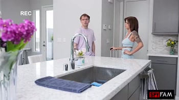 College Slut Comes Home Craving Stepbros Cock