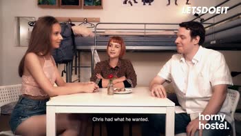 Jessica Portman's Cuckold Adventure with Sam Bourne at Horny Hostel