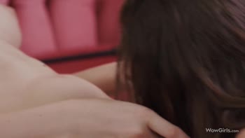 Eva Elfie and Sybil lick each other's pussy on a hot date! Yummy!
