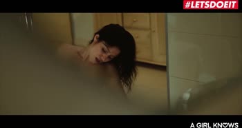 Emily Brix Unleashes Her Petite Passion in Steamy Lesbian Bathtub Romp