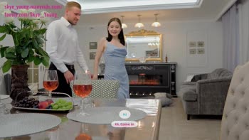Leo Dee and Skye Young: Sizzling First Date Creampie
