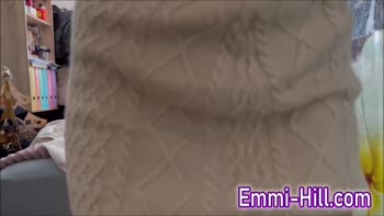 EmmiHill's Teen (18+) Treat: Solo Squirting Sensations in HD
