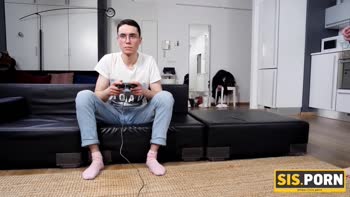 Russian Siren Tempts Stepbrother into Steamy Affair