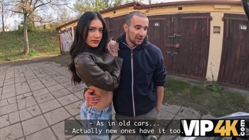 VIP4K. She showed me her Tits in Public, and I sold them a Car
