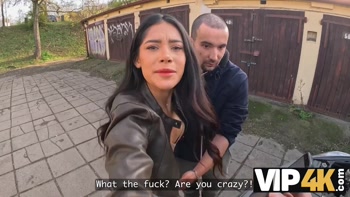 VIP4K. She showed me her Tits in Public, and I sold them a Car