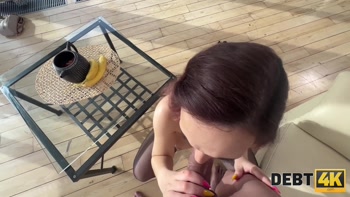 DEBT4k. Her Surprises. Hot sex with Jessie Clark