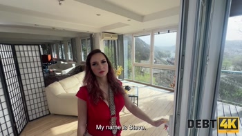 DEBT4k. Her Surprises. Hot sex with Jessie Clark