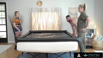 NURU MASSAGE - Two Hot Coco Lovelock Fucks For The Price Of One