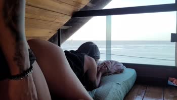 BlackPhillyp's Romantic 60FPS Session with Skinny Brunette Teen (18+)