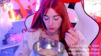 Sabrina_Great - Sabrina's Saucy Solo Snack Break