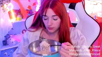 Sabrina_Great - Sabrina's Saucy Solo Snack Break