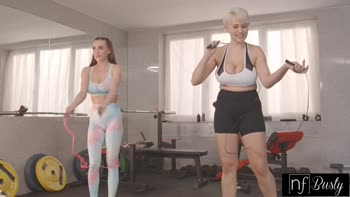 Busty Czech Babe Angel Wicky Makes First Move on Petite Friend Josephine Jackson