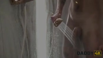 DADDY4K. Teen (18+) with amazing natural tits and ass is using a chance to fuck a mature man