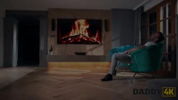 DADDY4K. Teen (18+) with amazing natural tits and ass is using a chance to fuck a mature man