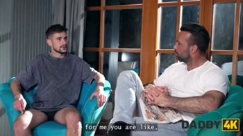 DADDY4K. Teen (18+) with amazing natural tits and ass is using a chance to fuck a mature man