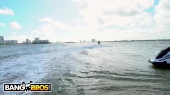 Kelsi Monroe Rides Waves of Pleasure in Sizzling Beach Adventure