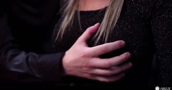 Blonde MILF Frozen In Time - Hostess With HUGE Tits Freeze Porn