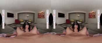 Reagan Foxx's Sultry VR Seduction in POV - 60FPS HD