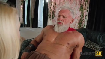 DADDY4K. A Spartan Daddy fucks his Stepson's Girlfriend