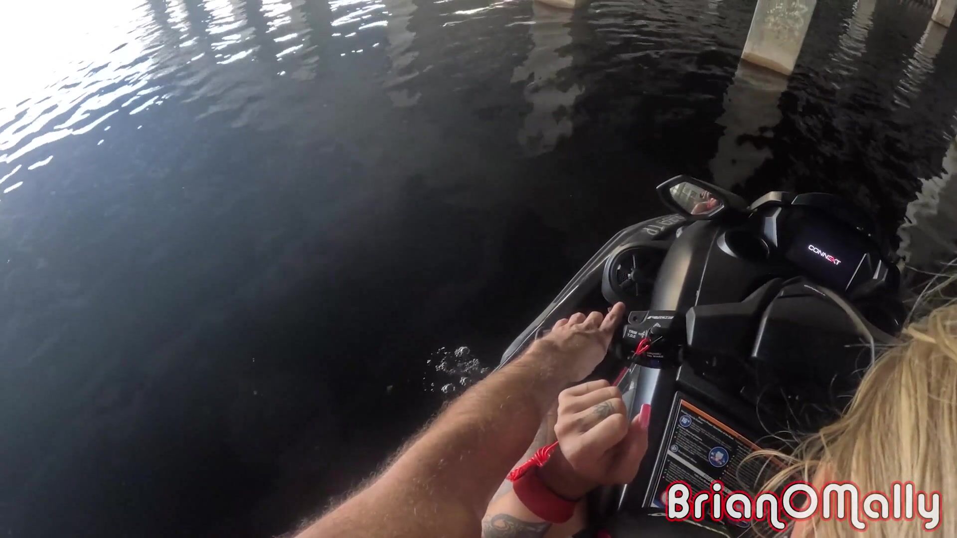Wild Fucking on Jet-Ski with Stephanie Love and Brian O'Mally