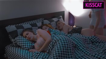 Hanna and Kis Share Secrets in Sizzling Threesome