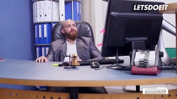 Izzy Mendosa's Big Boobs Boss Bash: Office Sex with Tattooed Temptation