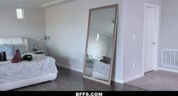 3 Teen (18+) Friends Share A Big Dick Orgy