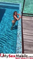 French Teen (18+) Angel Emily's Sexy Public Blowjob Adventure