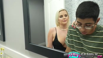 MILF Jerks & Fucks Step-Nephew Who Cums Prematurely – Slim Thick