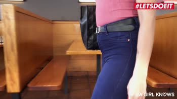 Jade Presley Wets Her BFF's Appetite in Czech Kitchen Lesbian Delight