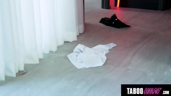 TABOOHEAT Stepson's B-Day Gift - Anal Threesome with Stepmom & Black Babysitter