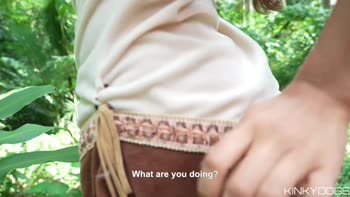 KinkyDogs Turn Up the Heat in Raunchy Pocahontas Cosplay