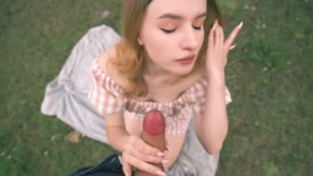 Diana Rider's Forest Fling: Stepmom Rides and Sucks in POV