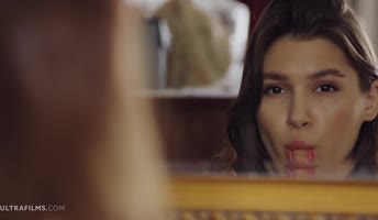 Ellie Luna's Pantyhosed Solo Seduction in HD