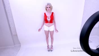 Blonde Ambition: Lanewgirl's Sizzling Casting Couch Audition