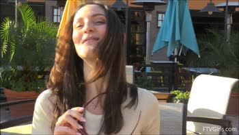 Pepper Xo's Public Tease: A Teen (18+) Babe's Intimate Outdoor Adventure