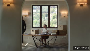 Deeper. Innocent Amber Has Intense Fiery Affair With Boss