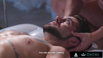 NURU MASSAGE - Busty MILF Ryan Keely Gives Hot Tits Her Lover