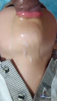 Mexican Cutie's First Blowjob & Creampie with Her Boyfriend