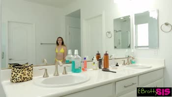 Cute Frisky Bikini Babe Ruby Redbottom Accidentally Sent Stepbro Nudes Fucks His Nice Cock