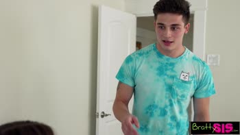 Penelope Kay's Stepsister Seduction: Big Ass Brunette Craves Stepbro's Cock