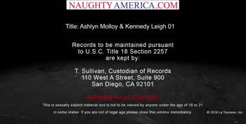 Ashlyn Molloy and Kennedy Leigh Share Bill Bailey's Big Cock in Steamy Threesome