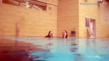 Diana and Simonna's Sizzling Underwater Lesbian Love