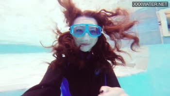 Emi Serene's Underwater Fantasy: Sizzling Solo Masturbation