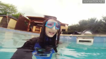 Emi Serene's Underwater Fantasy: Sizzling Solo Masturbation