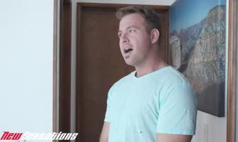 Brunette Step Sister Kyler Deepthroat Facial Cumslut