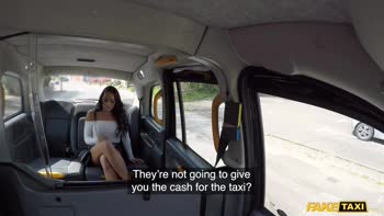Christina May's Taxi Ride Turns into Squirting Bliss