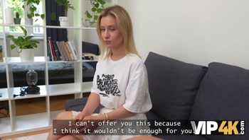 VIP4K. Blowjob for a stranger?